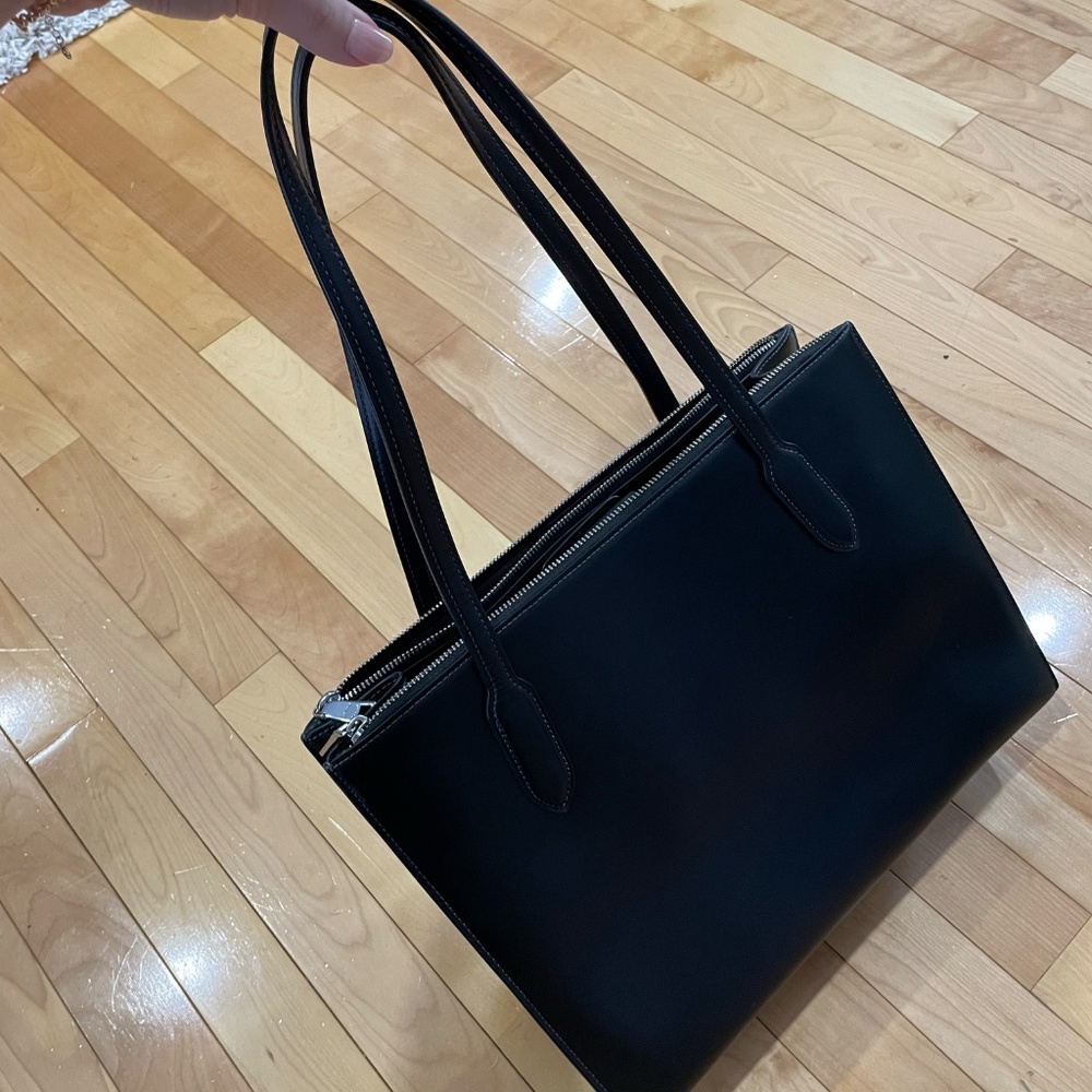 Coach Tote Bag - Black with letter "C" - Picture 5 of 5